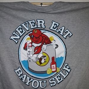 Buc-ee's never eat Bayou self